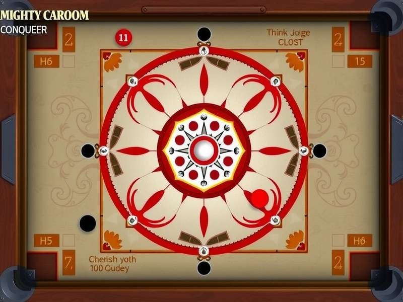 Mighty Carrom Conqueror Gameplay Screenshot